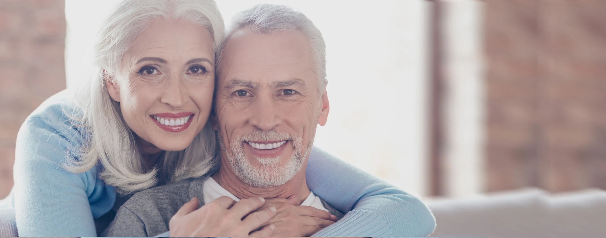 background couple with implants